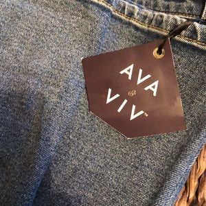Ava & Viv Boyfriend Crop Jeans